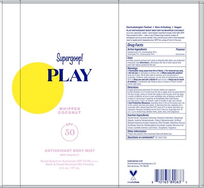Pdp (Play Mist Whipped Coconut Primary)